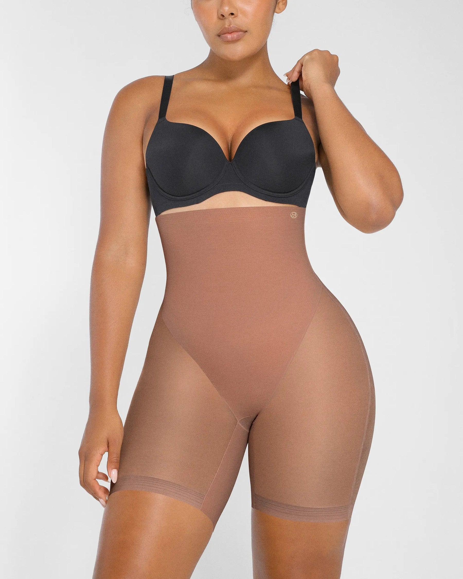 BOOT-YEAH™ MeshSmooth™ High-Waisted Mid Thigh Short