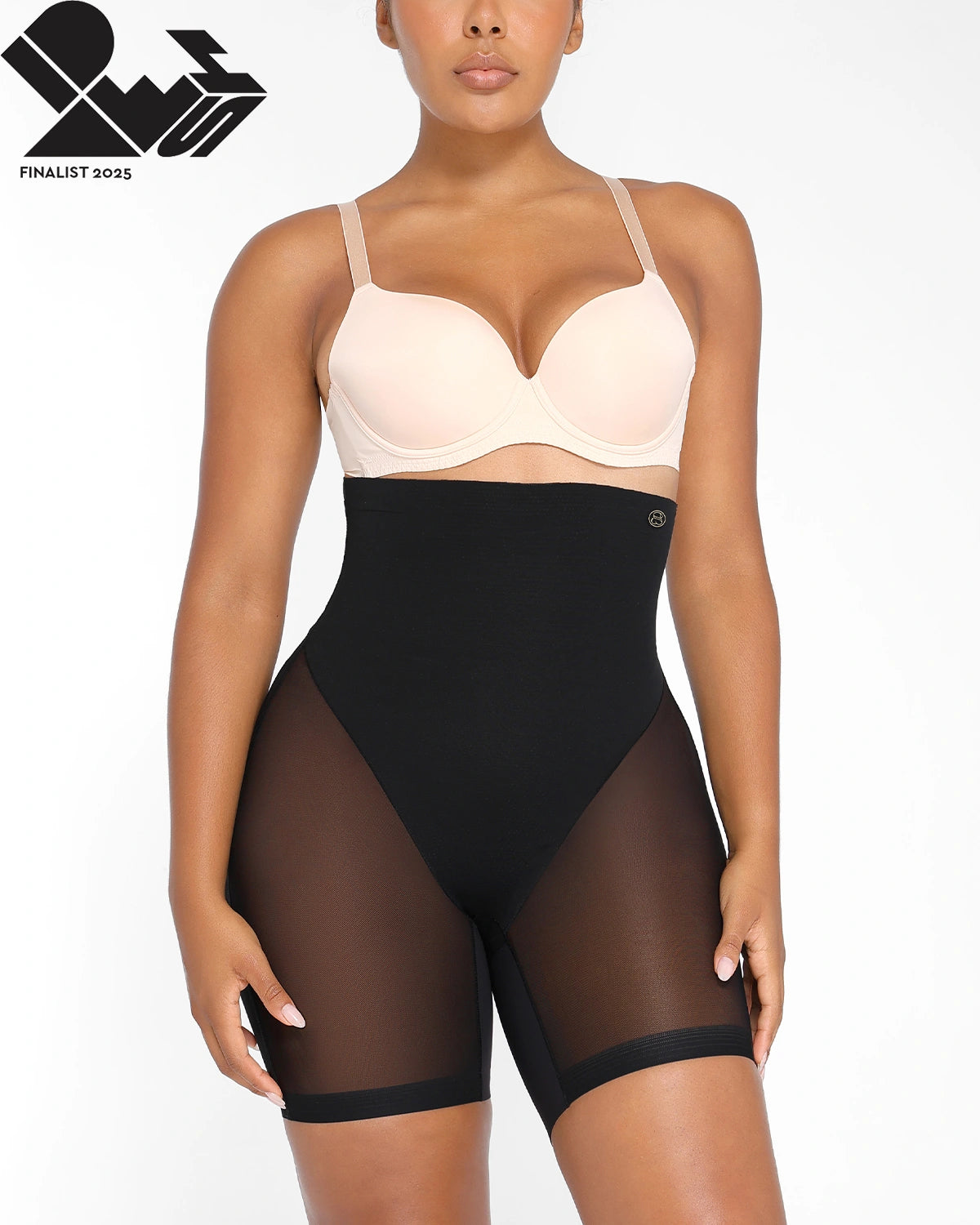 BOOT-YEAH™ MeshSmooth™ High-Waisted Mid Thigh Short