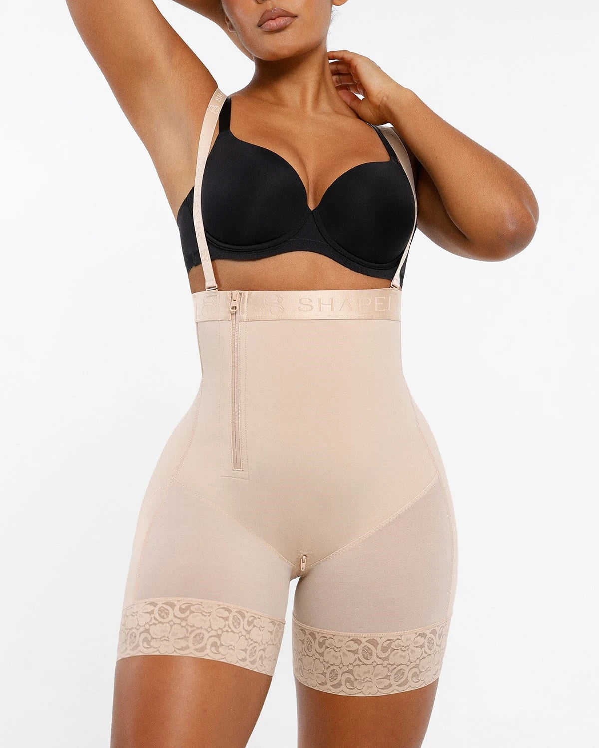 BOOT-YEAH™ AirSlim® Postpartum Side Zipper Support Short