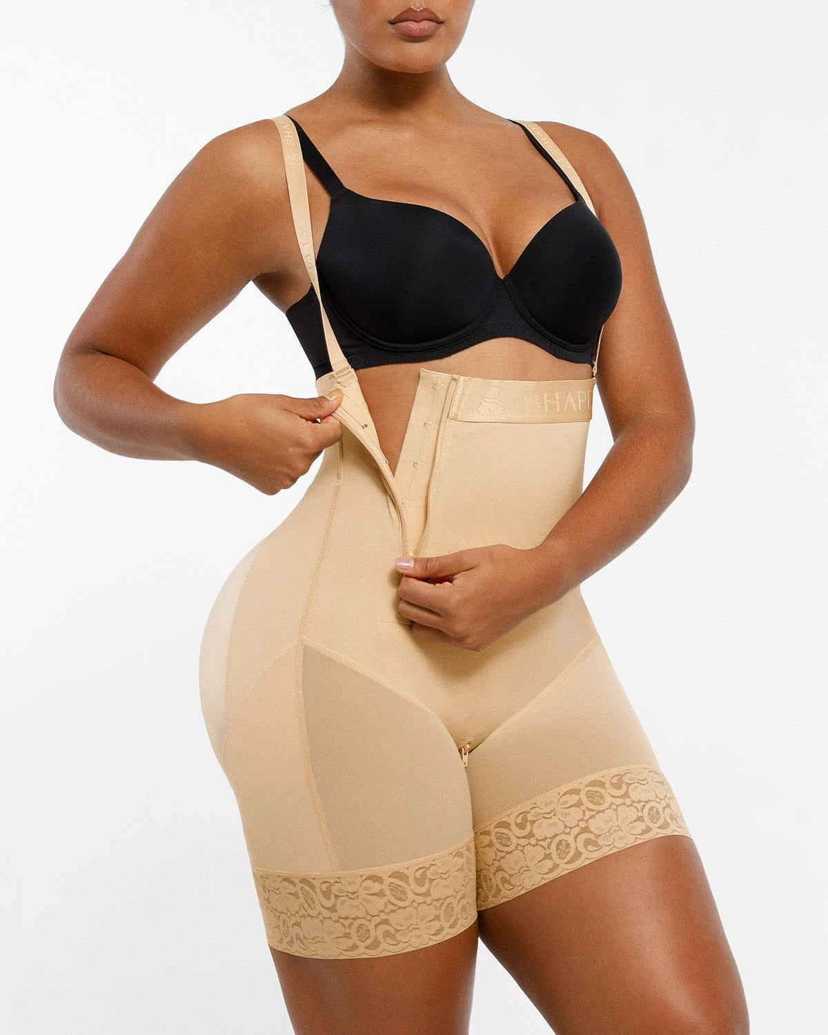 BOOT-YEAH™ AirSlim® Postpartum Side Zipper Support Short