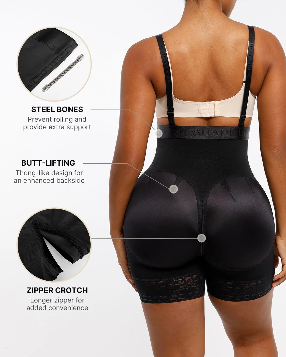 BOOT-YEAH™ AirSlim® Firm Tummy Compression Shaping Short