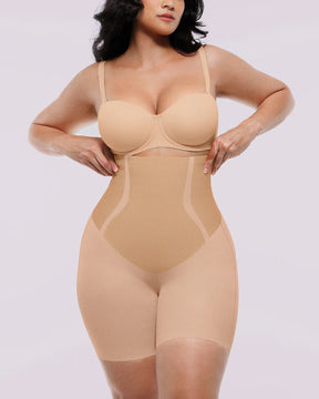 INNER ARMOR™ LYCRA®FitSense™ High-Waisted Mid Thigh Short