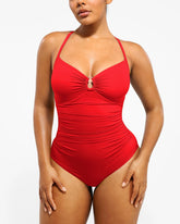 Smart Sculpt™ U-Ring Cut Out Shaping Swimsuit