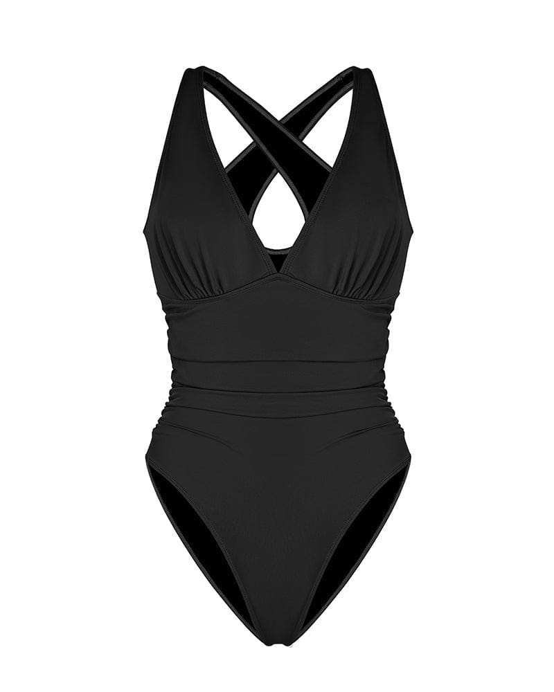 Smart Sculpt™ Plunge Cutout Swimsuit