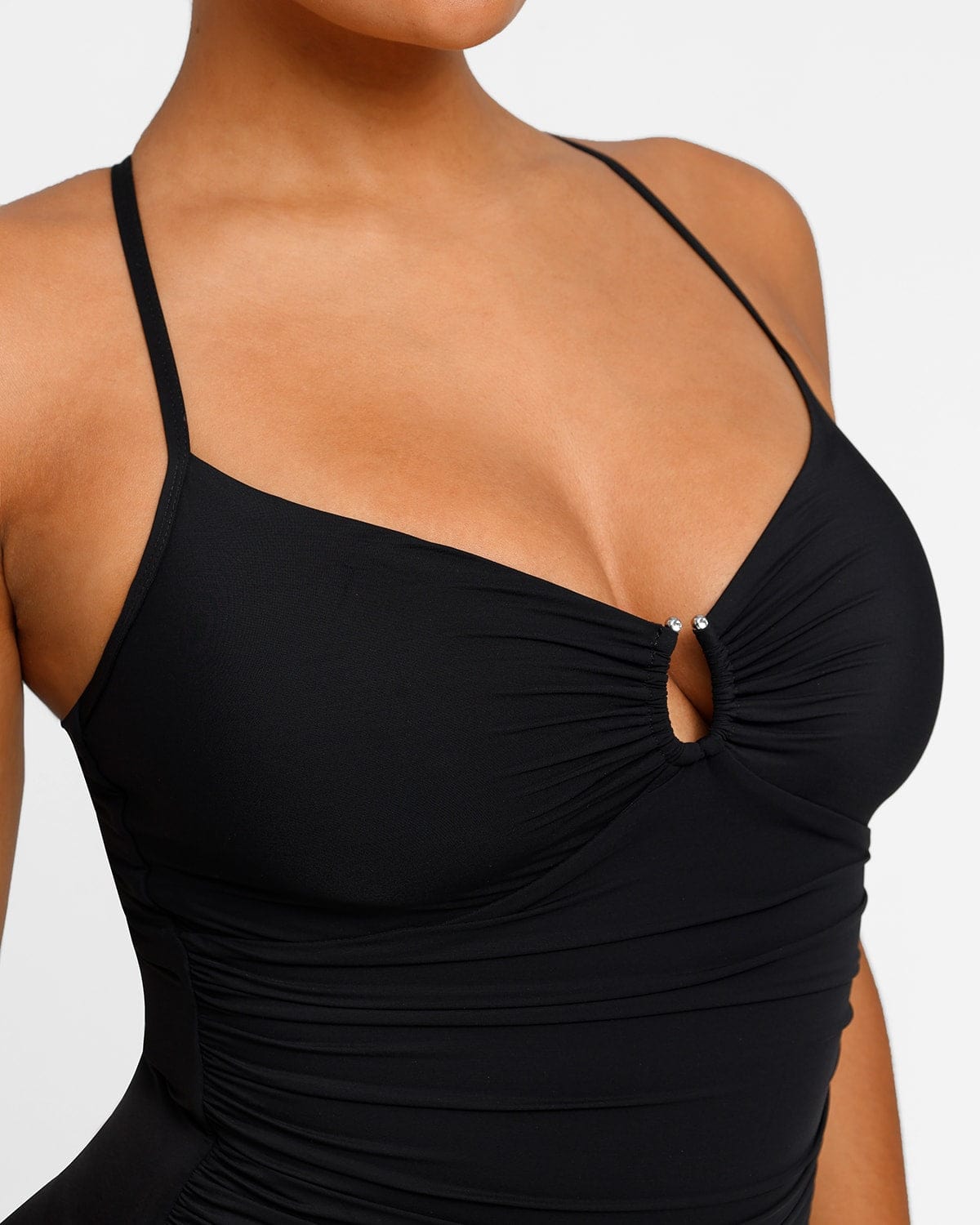 Smart Sculpt™ U-Ring Cut Out Shaping Swimsuit