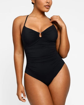 Smart Sculpt™ U-Ring Cut Out Shaping Swimsuit