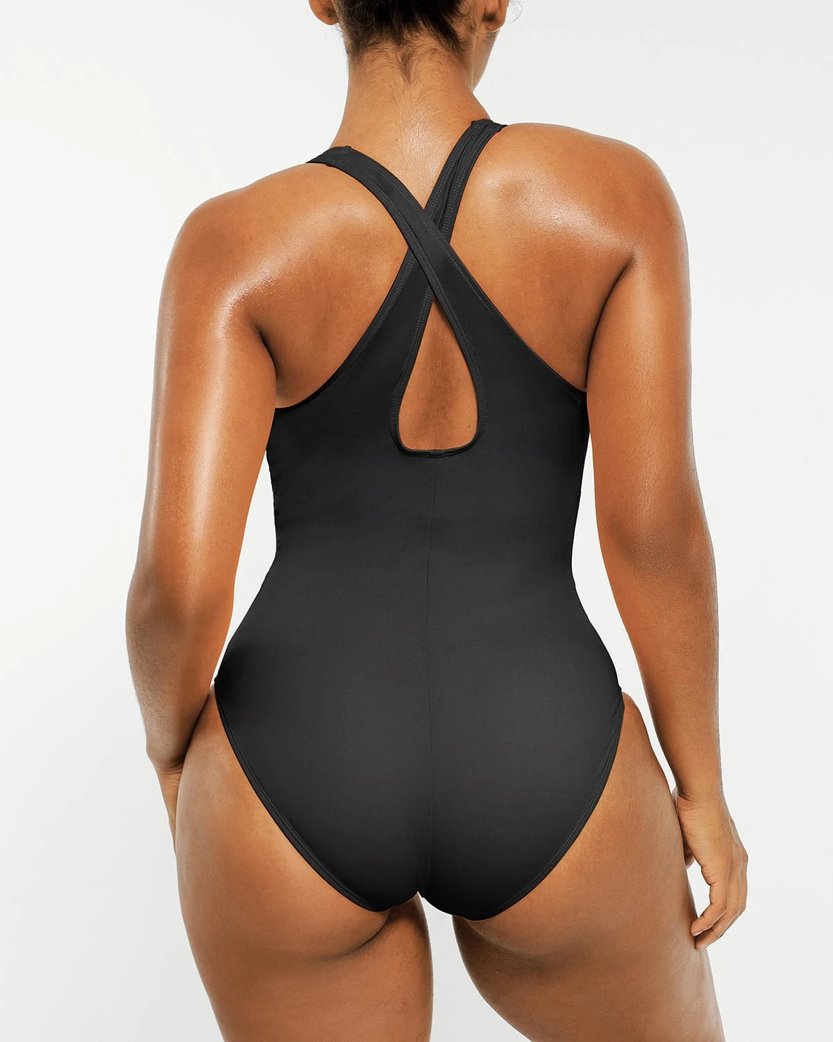 Smart Sculpt™ Plunge Corset Shaping Swimsuit