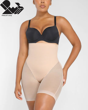 BOOT-YEAH™ MeshSmooth™ High-Waisted Mid Thigh Short