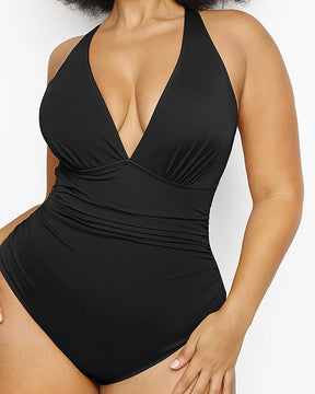 Smart Sculpt™ Plunge Cutout Swimsuit