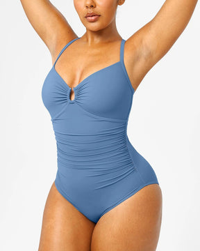 Smart Sculpt™ U-Ring Cut Out Shaping Swimsuit