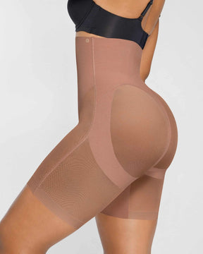 BOOT-YEAH™ MeshSmooth™ High-Waisted Mid Thigh Short